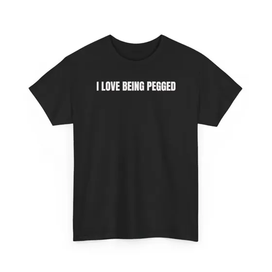 I Heart Being Pegged tee