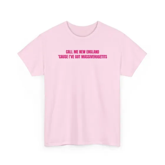 Call Me New England tee