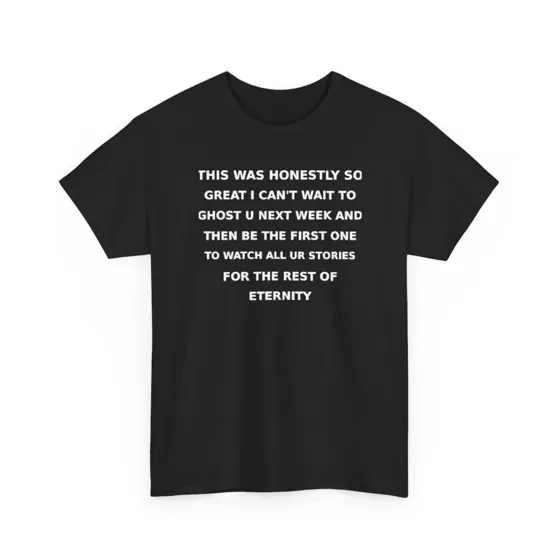 Ghost U / Honestly So Great tee